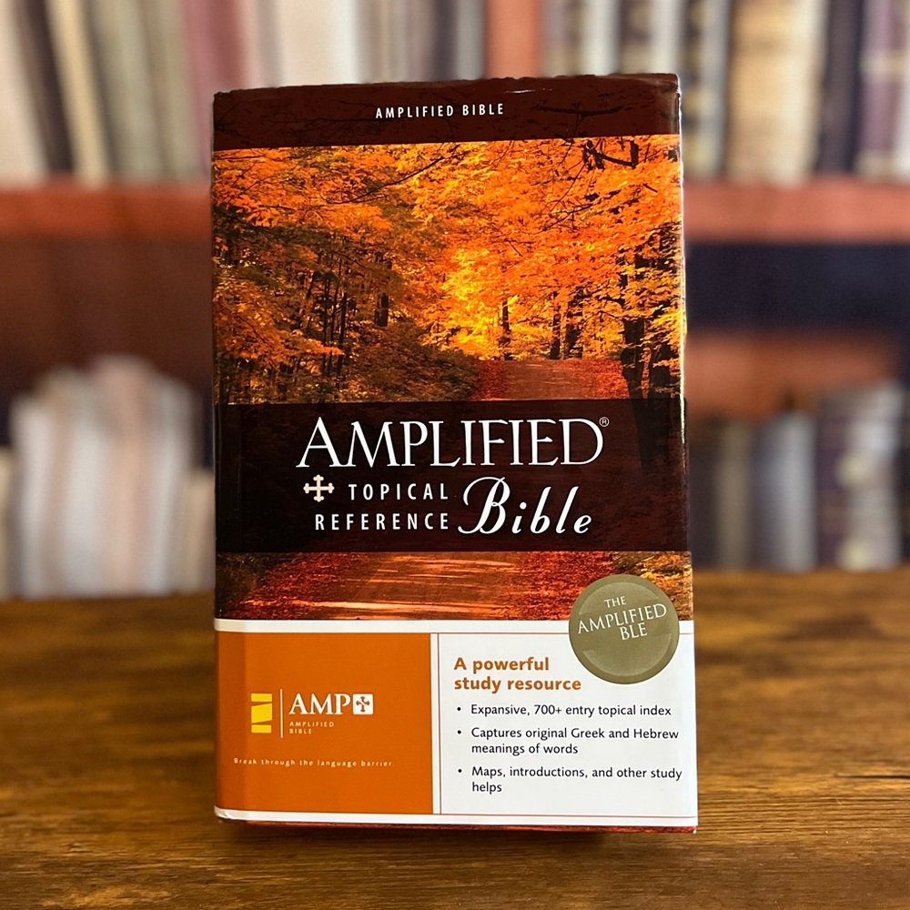 Amplified Topical Reference Bible, Hardcover ISBN: 9780310934745